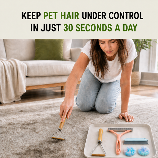 Ovorayne FurLift System — 6-Piece Pet Hair Removal Kit